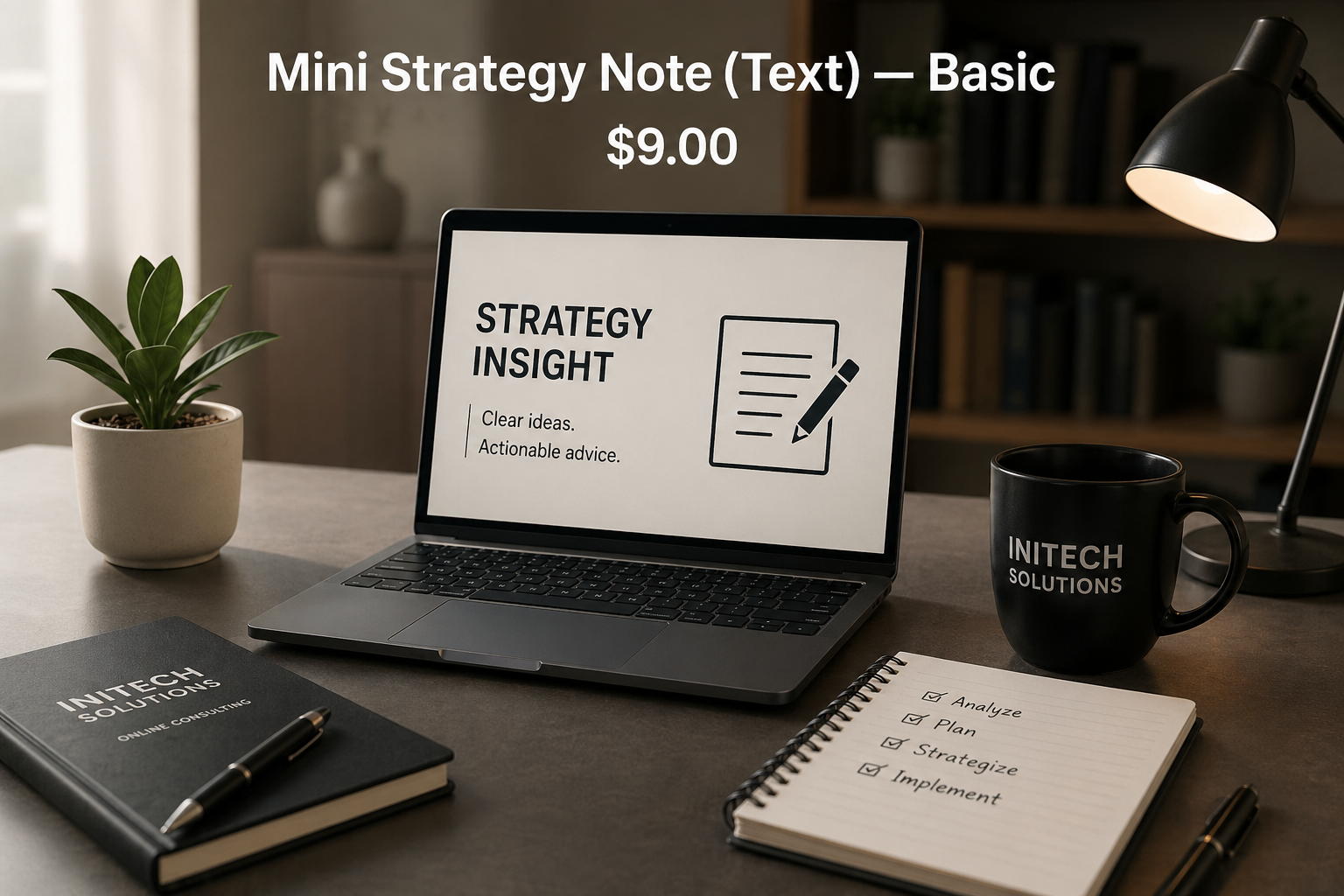 Mini Strategy Note (Text) — Basic